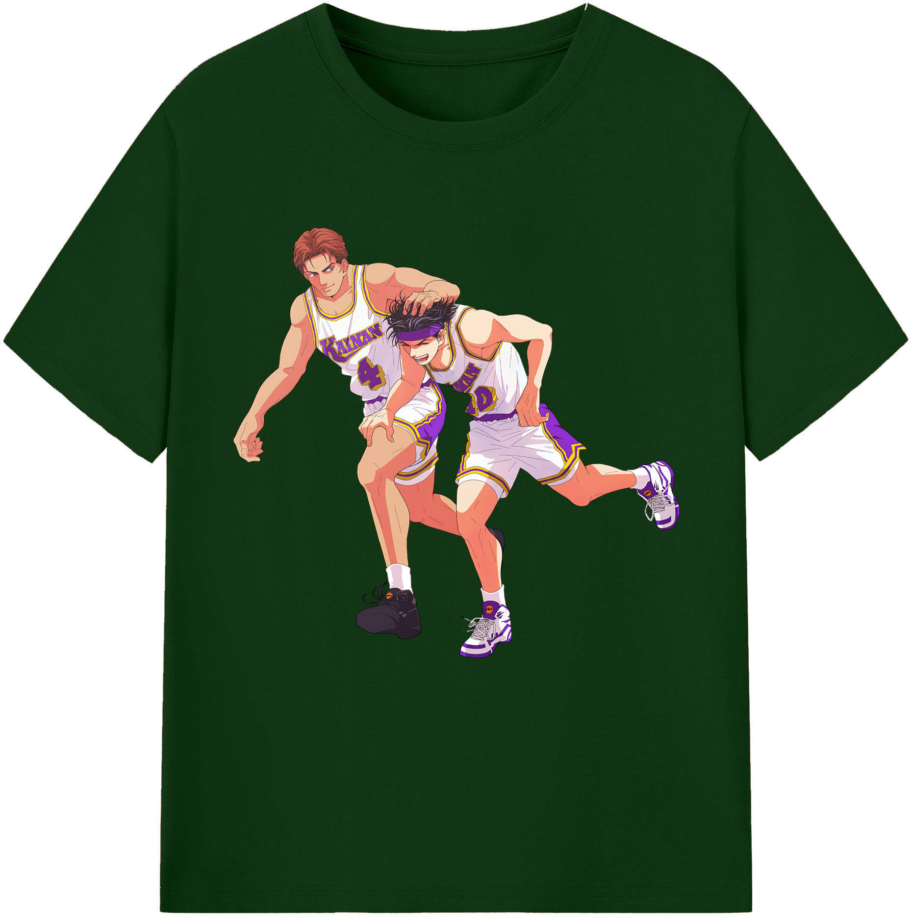 （画像用） SLAM DUNK／スラムダンク 綿100％半袖Tシャツ（フロントプリント）